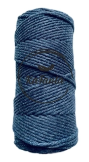Macrame příze KaFanta PREMIUM 3mm/100m - denim