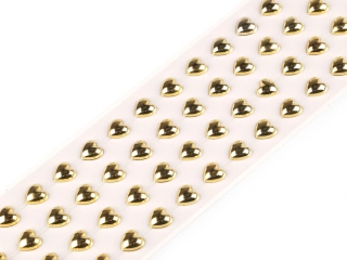 Samolepící srdíčka zlaté