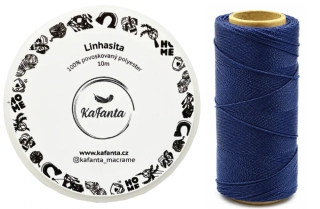 Voskovaná šňůra Linhasita 0,75 mm - barva 70 - 10m