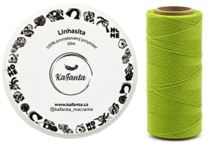 Voskovaná šňůra Linhasita 0,75 mm - barva 1019 - 10m