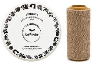 Voskovaná šňůra Linhasita 0,75 mm - barva 05 - 10m