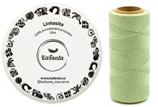 Voskovaná šňůra Linhasita 1 mm - barva 397 - 10m