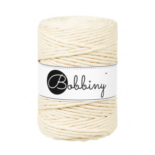 Bobbiny Macrame XXL 5mm - butter yellow