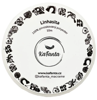 Voskovaná šňůra Linhasita 0,75 mm - barva 604 - 10m