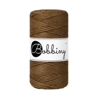 Bobbiny Macrame Regular 3mm - nut brown
