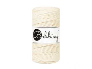 Bobbiny Macrame Regular 3mm - butter yellow