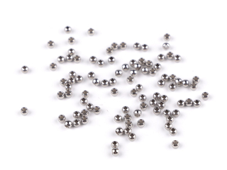 Korálky z nerezové oceli Ø3 mm - 20 ks