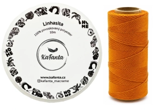Voskovaná šňůra Linhasita 0,75 mm - barva 203 - 10m