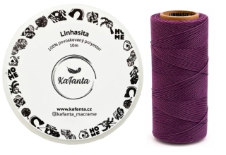 Voskovaná šňůra Linhasita 0,75 mm - barva 359 - 10m