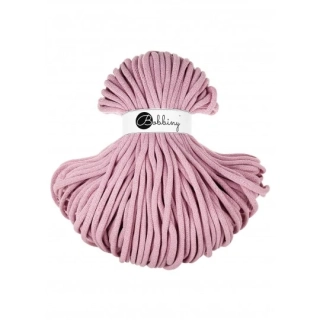 Bobbiny Jumbo 9 mm prémiová bavlněná šňůra - Dusty Rose