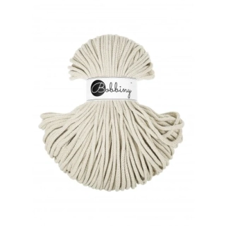 Bobbiny Premium 5 mm Cashmere Beige – bavlněná šňůra 100 m | Macramé a háčkování