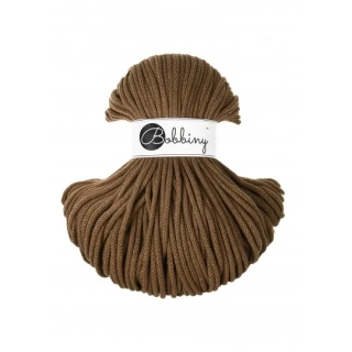 Bobbiny Premium 5 mm Nut Brown – bavlněná šňůra 100 m | Macramé a háčkování