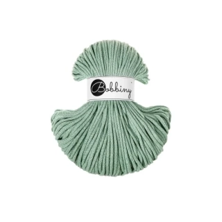 Bobbiny Classic 4 mm Aloe – bavlněná šňůra 100 m na macramé a háčkování