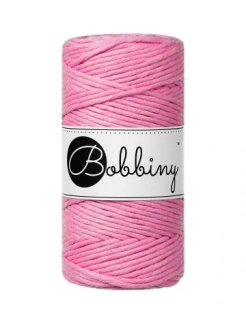 Bobbiny Macrame Regular 3mm - Bubblegum Pink