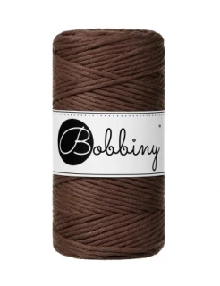 Bobbiny Macrame Regular 3mm - Chocolate Brown