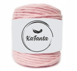 Macrame příze KaFanta 5mm/100m - růžová