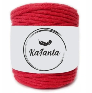 Macrame příze KaFanta 5mm/100m - červená