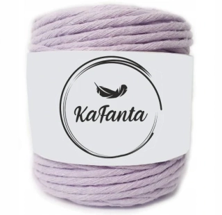 Macrame příze KaFanta 5mm/100m - světle fialová