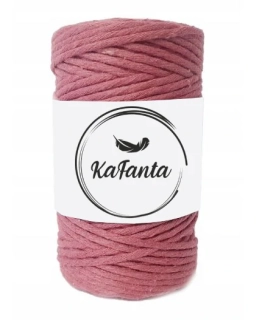 Macrame příze KaFanta 2mm/60m - malinová