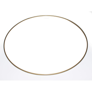 Kovový kruh na lapač snů Ø100 cm - zlatý