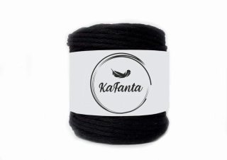 Macrame příze KaFanta 5mm/100m - černá