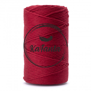 Macrame příze KaFanta PREMIUM 3mm/200m - red wine