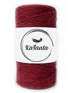 Macrame příze KaFanta 2mm/60m - bordó