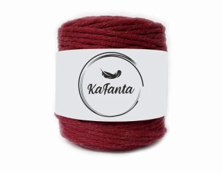 Macrame příze KaFanta 5mm/100m - bordó