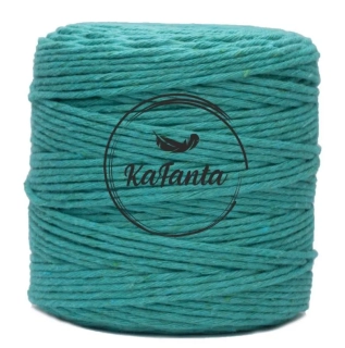 Macrame příze KaFanta 3mm/200m - smaragdová