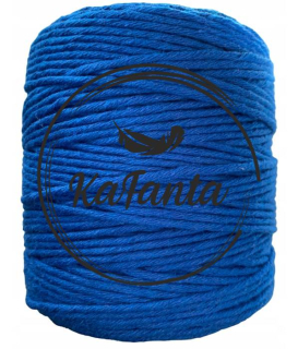 Macrame příze KaFanta 5mm/100m - modrá