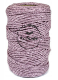 Macrame příze KaFanta 5mm/100m - levandule
