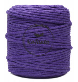 Macrame příze KaFanta 5mm/100m - fialová