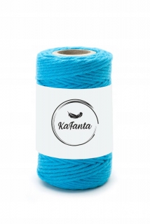 Macrame příze KaFanta PREMIUM 2mm/50m - ocean blue